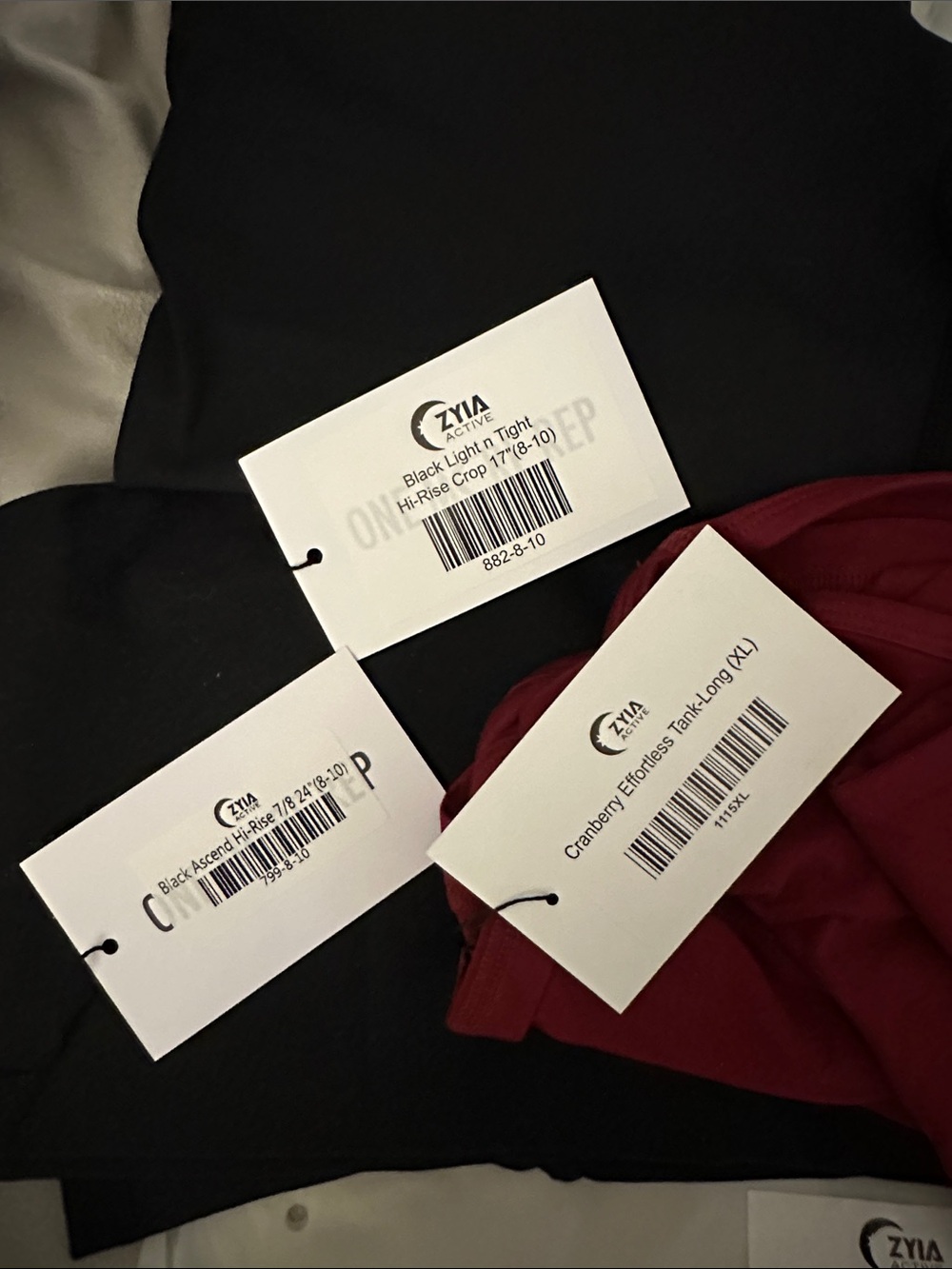 ZYIA Bundle of leggings and a Tank